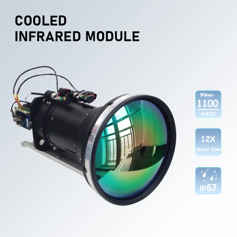 Cooled 90～1100mm Continuous Zoom MWIR Modules