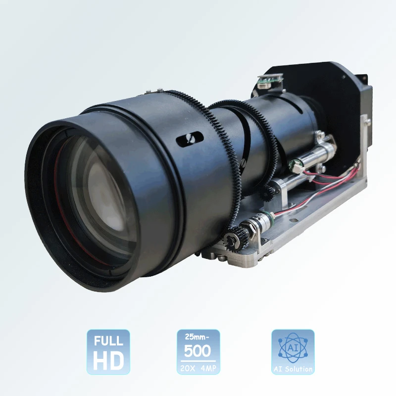 25-500mm Continuous Zoom Long range Visible Light Module