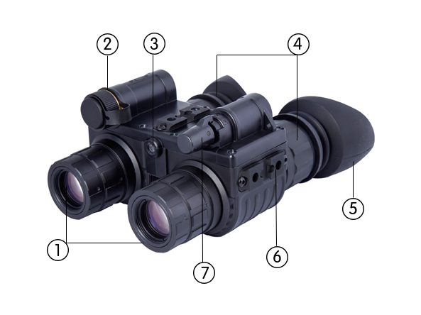 Lightweight Binocular Night Vision Goggle