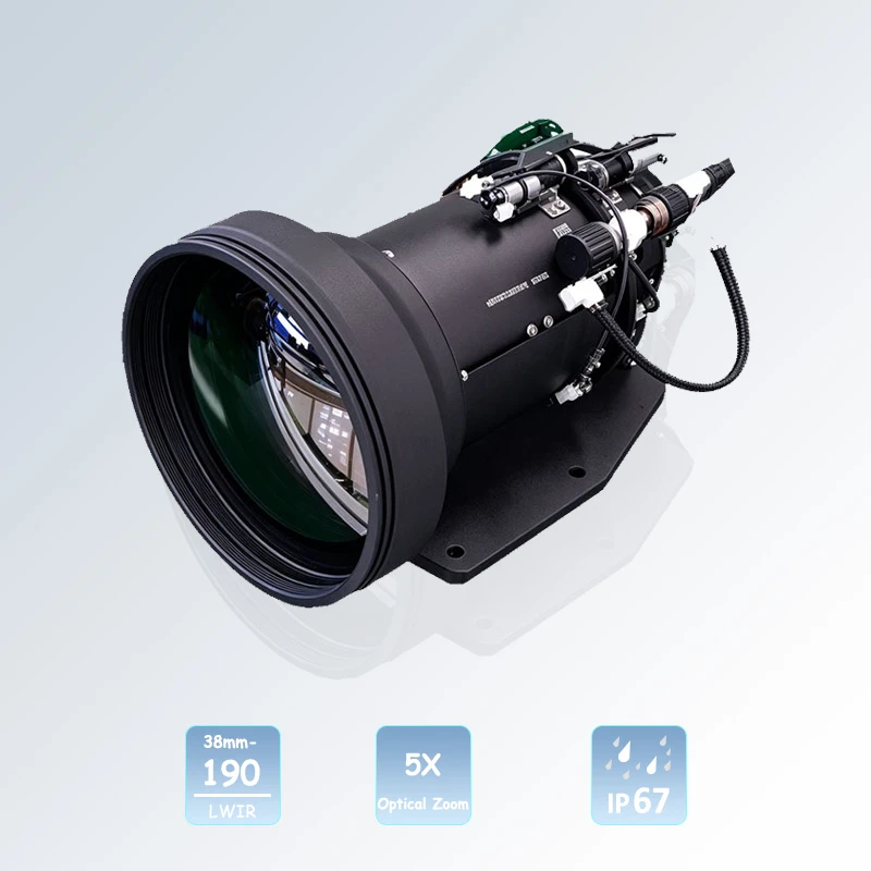 Hope-Wish 38-190mm Optical Continuous Zoom LWIR Modules