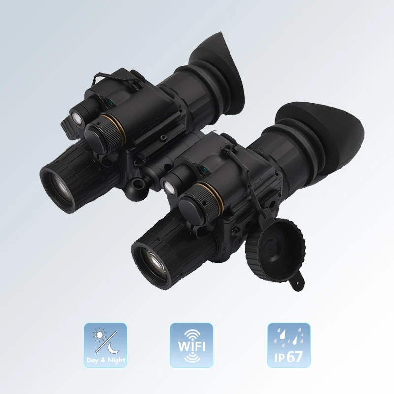 IP68 Binocular Night Vision Googles for Wildlife Hunting