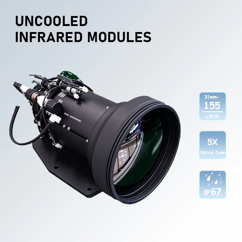 HP-TC6516C 31-155mm Continuous Zoom LWIR Modules