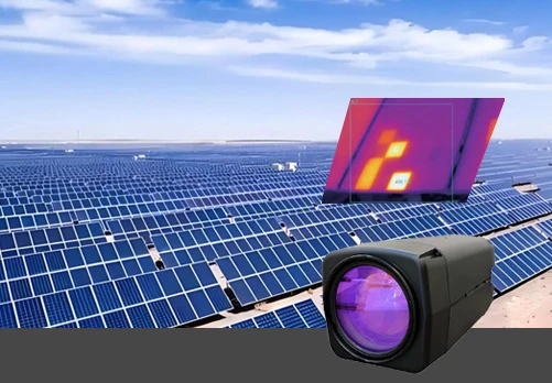 SWIR Module Solar Farm Surveillance